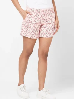 Women Cottonworld Shorts^Women's Cotton Lycra Regular Fit Shorts
