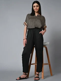 Women Cottonworld Trousers^Women's Regular Fit Modal Pant