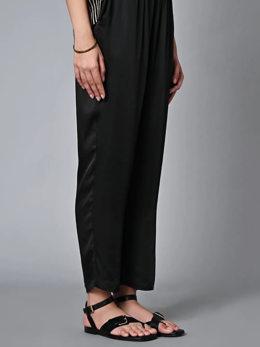 Women Cottonworld Trousers^Women's Regular Fit Modal Pant