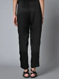 Women Cottonworld Trousers^Women's Regular Fit Modal Pant