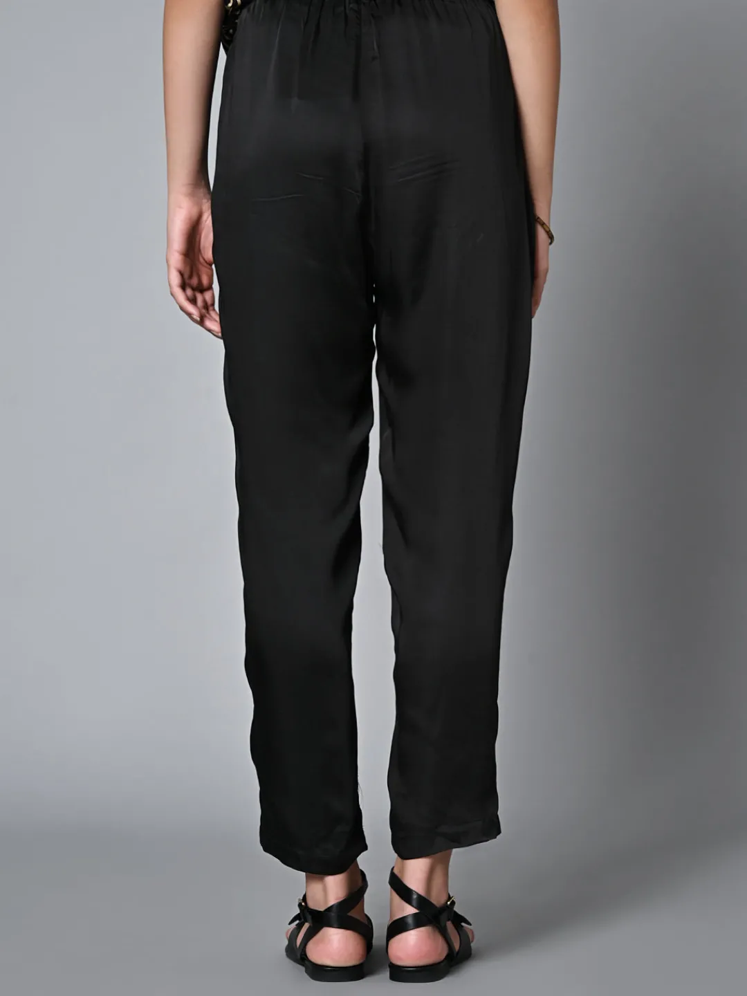 Women Cottonworld Trousers^Women's Regular Fit Modal Pant