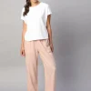 Women Cottonworld Trousers | Pants^Women's Linen Viscose Regular Fit Pant