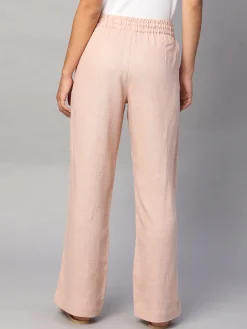 Women Cottonworld Trousers | Pants^Women's Linen Viscose Regular Fit Pant