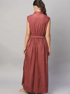 Women Cottonworld Dresses^Women's 100% Cotton Regular Fit Dress