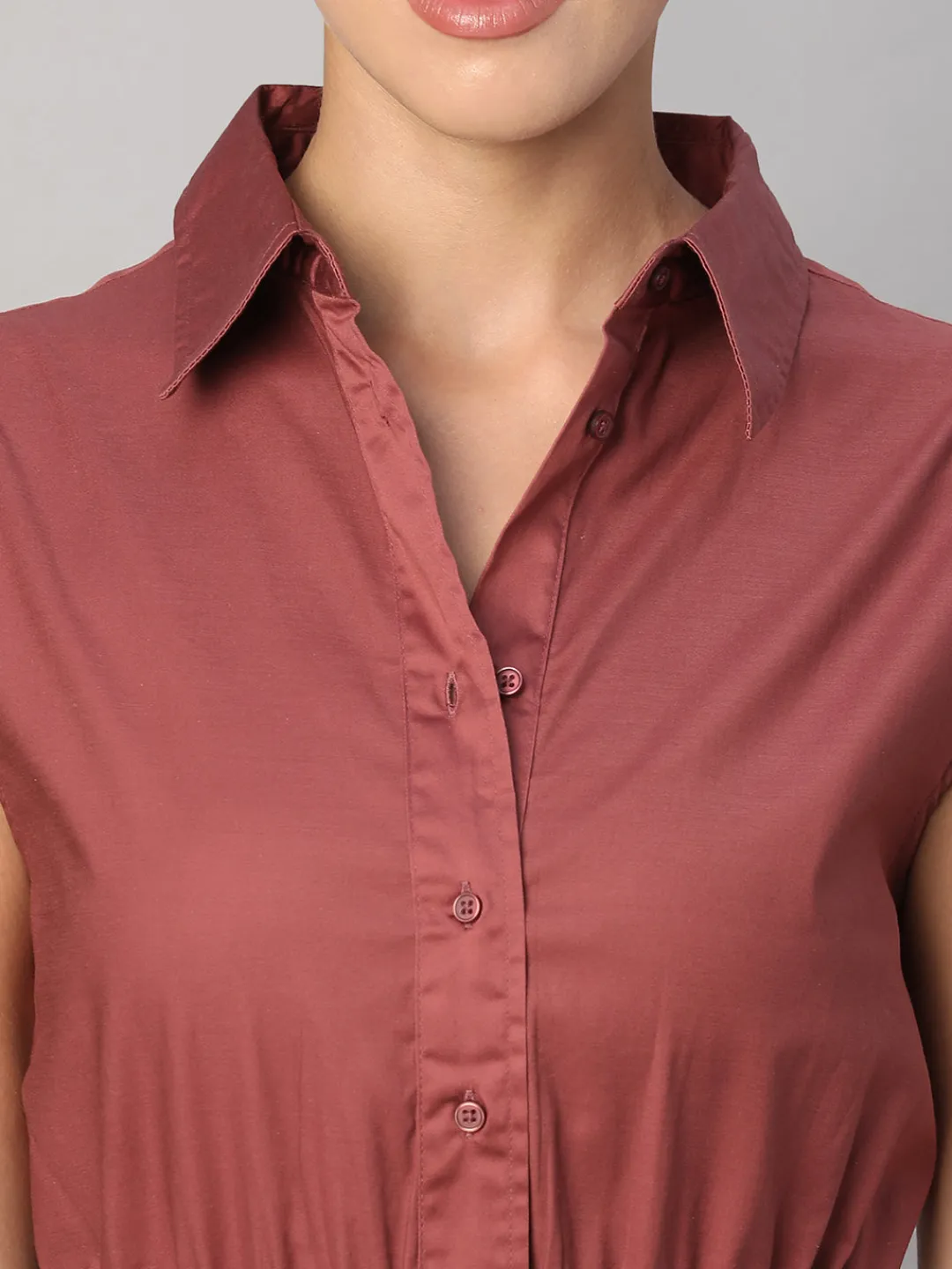 Women Cottonworld Dresses^Women's 100% Cotton Regular Fit Dress