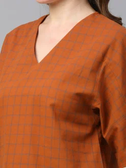 Women Cottonworld Tops & Shirts | Tops & Shirts^Women's Cotton Linen Regular Fit Blouse
