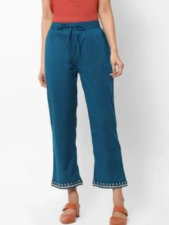 Women Cottonworld Trousers^Women's Cotton Regular Fit Pants