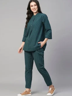 Women Cottonworld Womens Co-Ord Sets | Trousers^Women's Cotton Regular Fit Pant