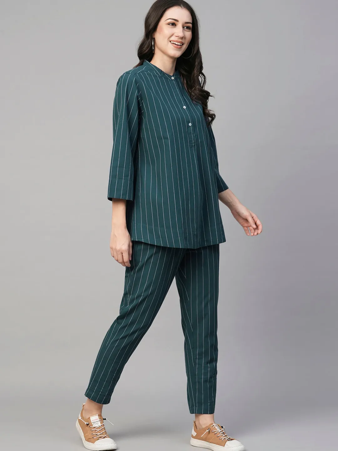 Women Cottonworld Womens Co-Ord Sets | Trousers^Women's Cotton Regular Fit Pant