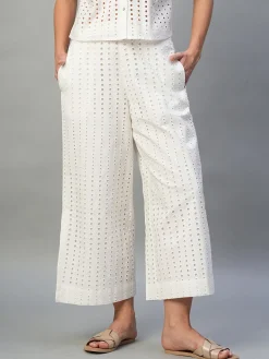 Women Cottonworld Womens Co-Ord Sets | Culottes^Women's 100% Cotton Regular Fit Culotte