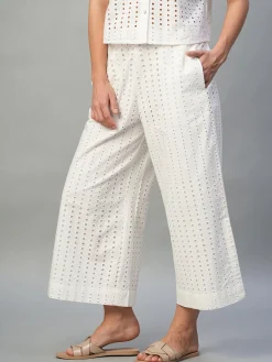 Women Cottonworld Womens Co-Ord Sets | Culottes^Women's 100% Cotton Regular Fit Culotte