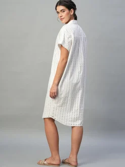 Women Cottonworld Dresses^Women's 100% Cotton Regular Fit Dress