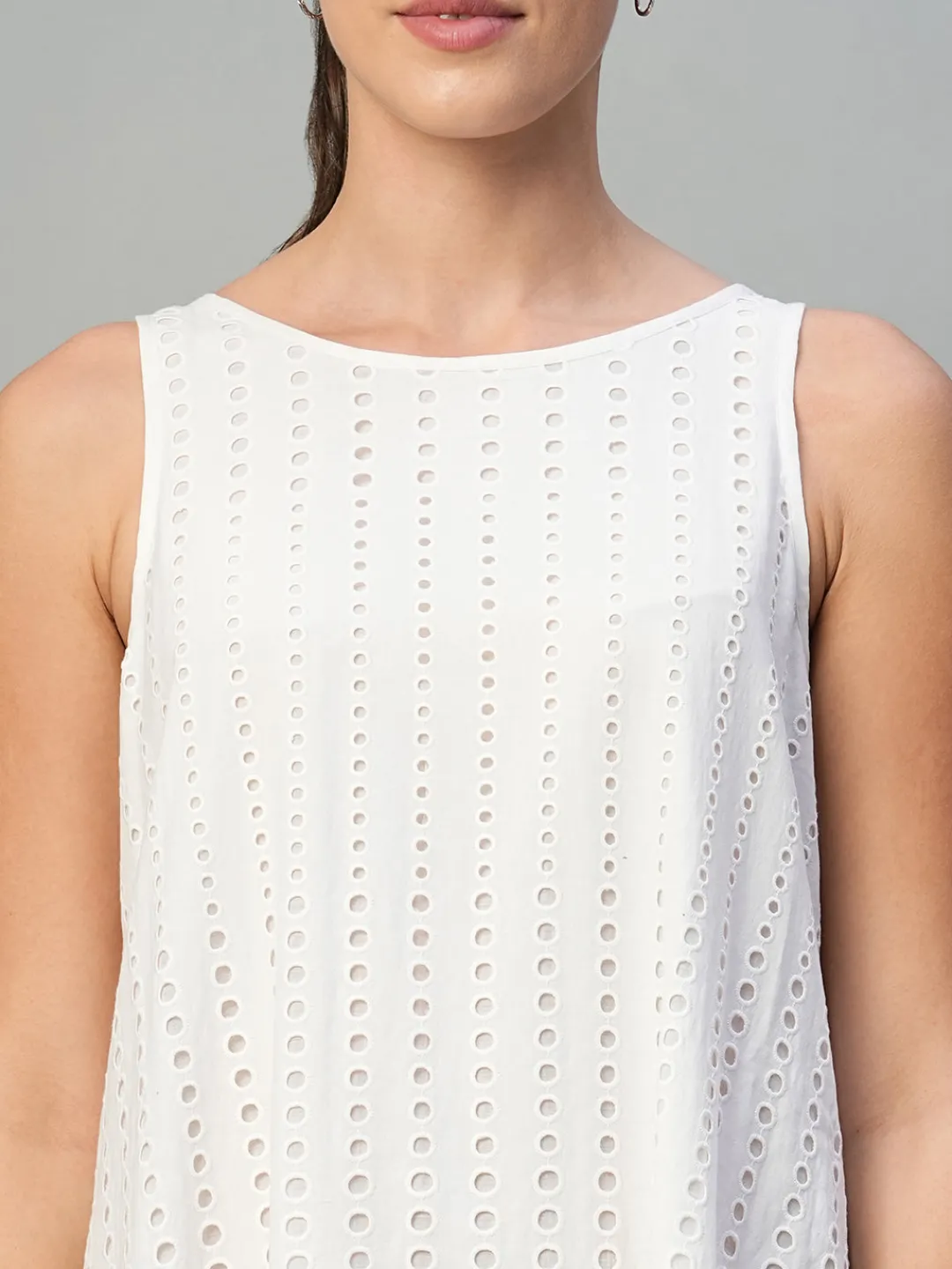 Women Cottonworld Dresses^Women's 100% Cotton Regular Fit Dress