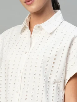 Women Cottonworld Dresses^Women's 100% Cotton Regular Fit Dress