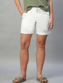 Women Cottonworld Shorts^Women's Cotton Lycra Regular Fit Shorts