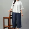 Women Cottonworld Tops & Shirts | Tops & Shirts^Women's Linen Boxy Fit Blouse