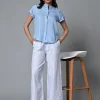 Women Cottonworld Pants | Pants^Women's Linen Cotton Regular Fit Pant