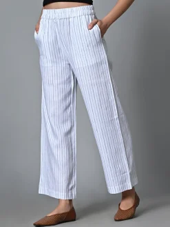 Women Cottonworld Pants | Pants^Women's Linen Cotton Regular Fit Pant