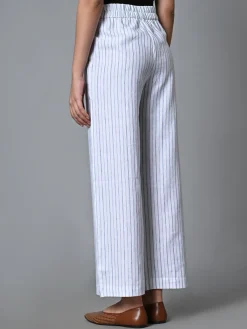 Women Cottonworld Pants | Pants^Women's Linen Cotton Regular Fit Pant