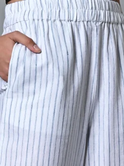 Women Cottonworld Pants | Pants^Women's Linen Cotton Regular Fit Pant