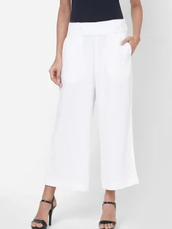 Women Cottonworld Culottes^Women's Linen Regular Fit Culotte