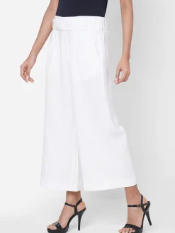 Women Cottonworld Culottes^Women's Linen Regular Fit Culotte