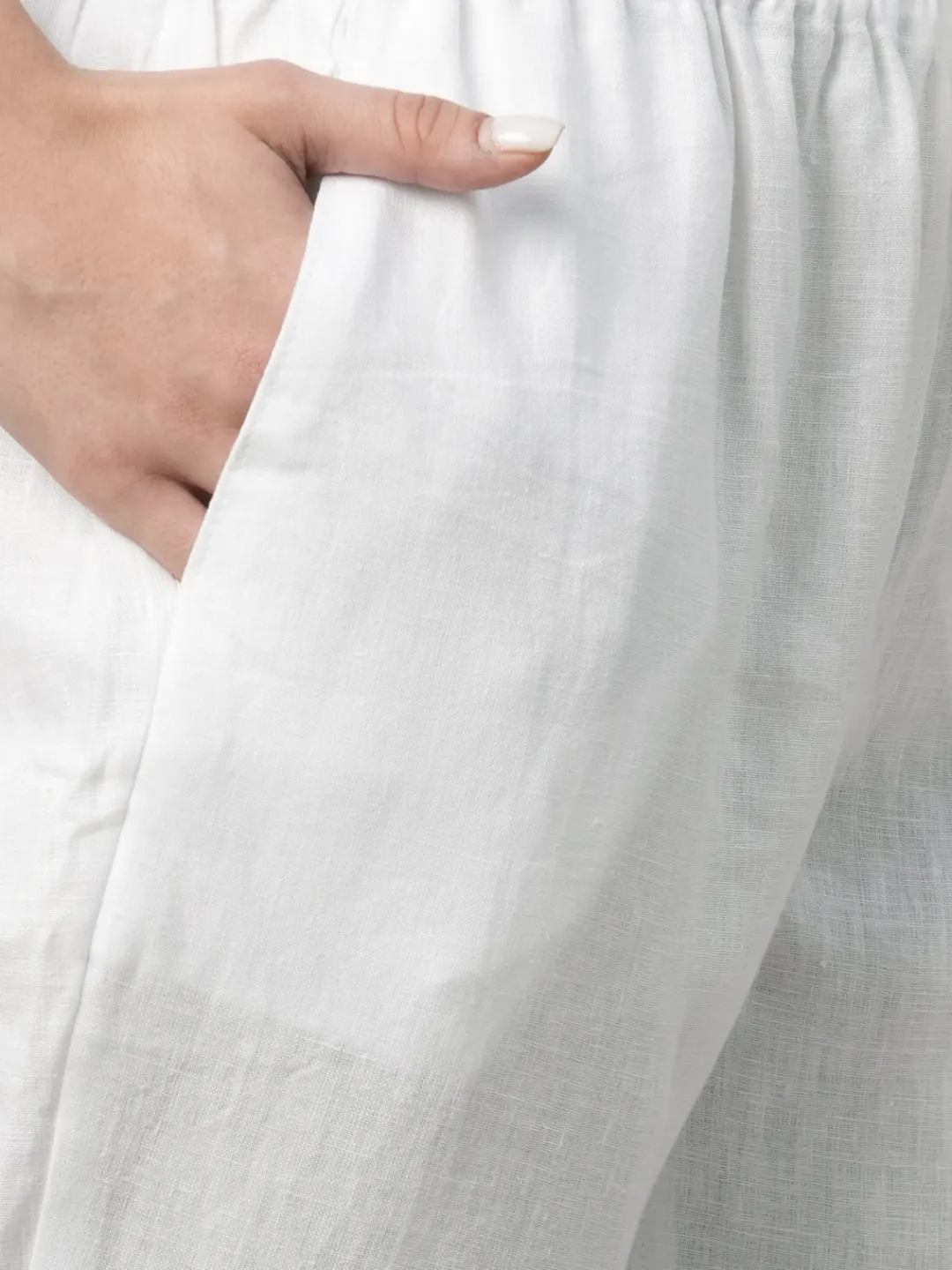 Women Cottonworld Pants | Pants^Women's Linen Regular Fit Pant