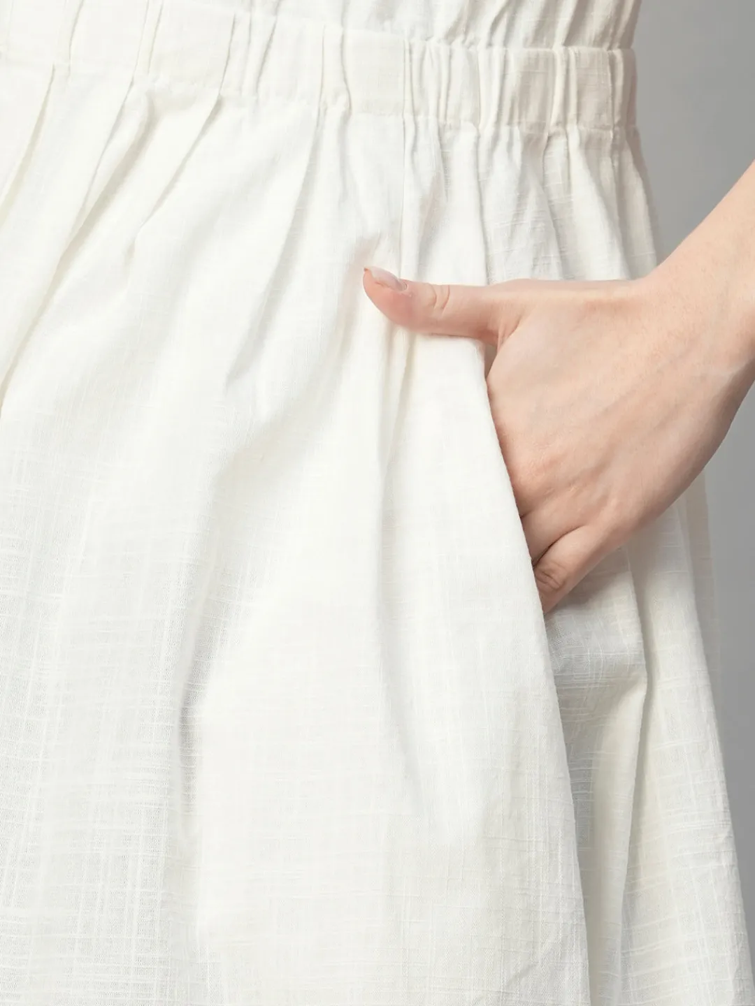 Women Cottonworld Dresses^Women's Tencel Regular Fit Dress