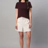 Women Cottonworld Round Neck | Regular Fit^Women's 100% Cotton Regular Fit Tshirt