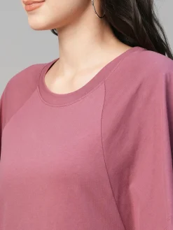 Women Cottonworld Dresses^Women's Cotton Loose Fit Knit Dress